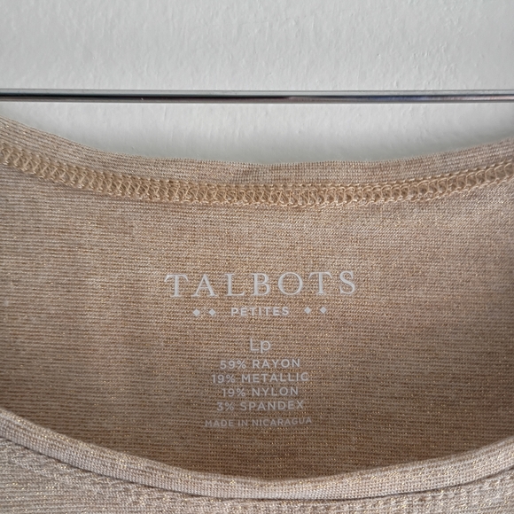 Talbots Gold Tank Top - Picture 2 of 5